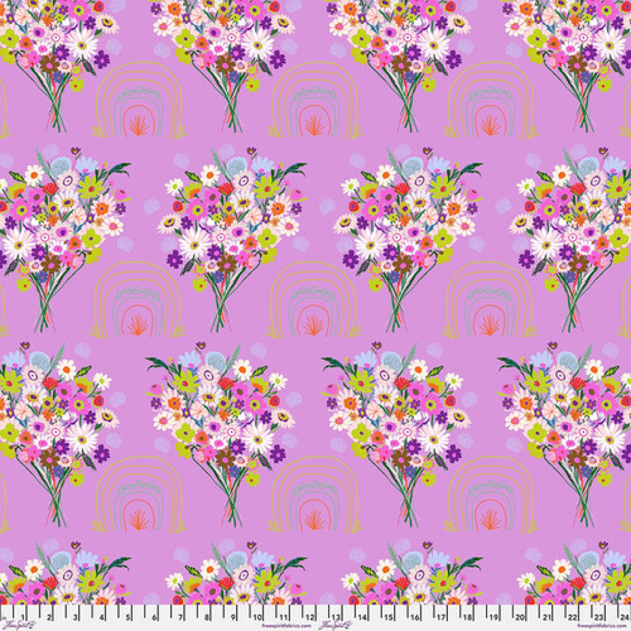Baumwolle Patchwork - Carolyn Gavin Stoffe - Harmony - Little Somewhere Plum